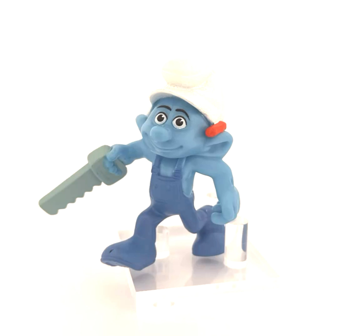 The Smurfs Handy Smurf with Saw (Pre-Loved)