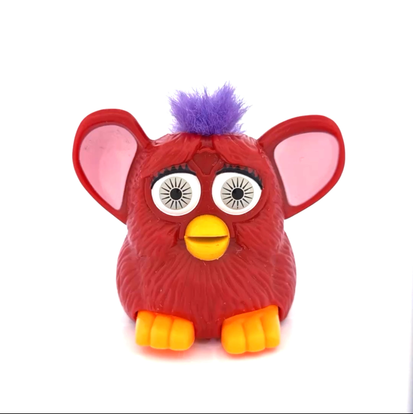 Furby Burgundy with Purple Hair Pre-Loved
