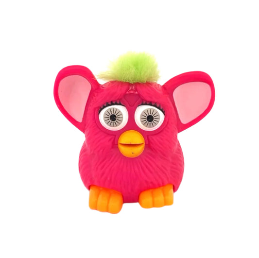 Furby Hot Pink with Neon Green Hair Pre-Loved