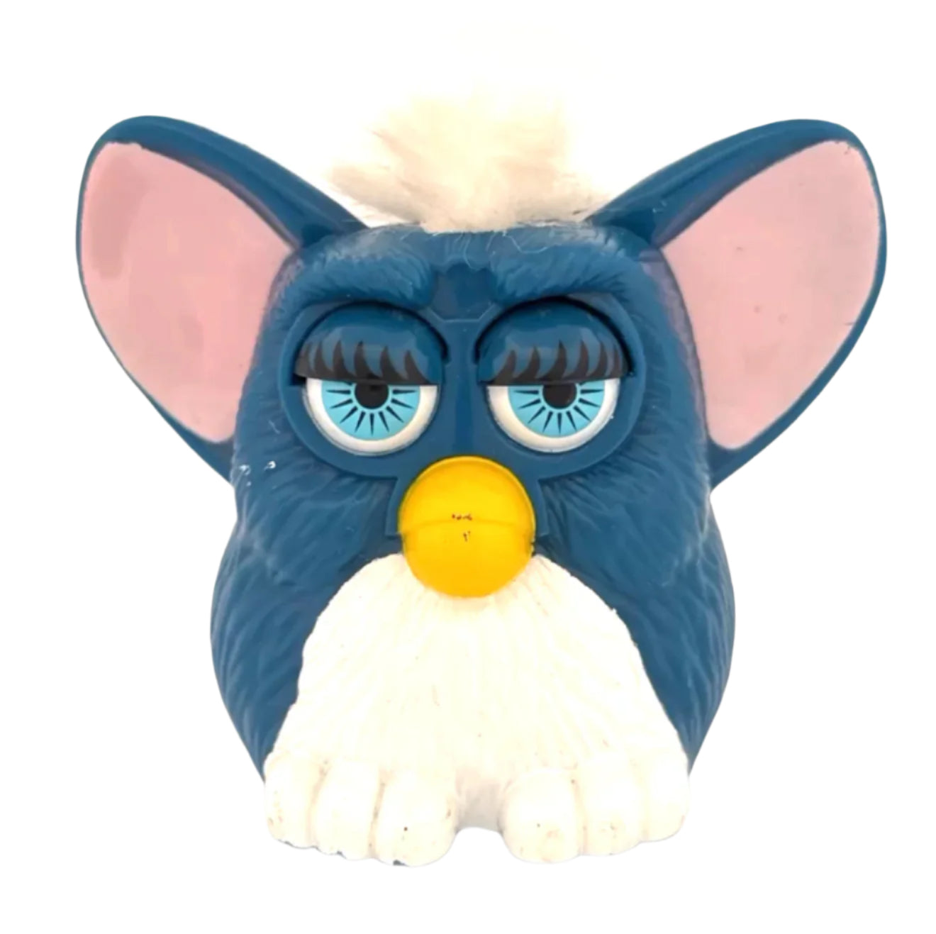 Furby Dark Blue with White Hair Pre-Loved