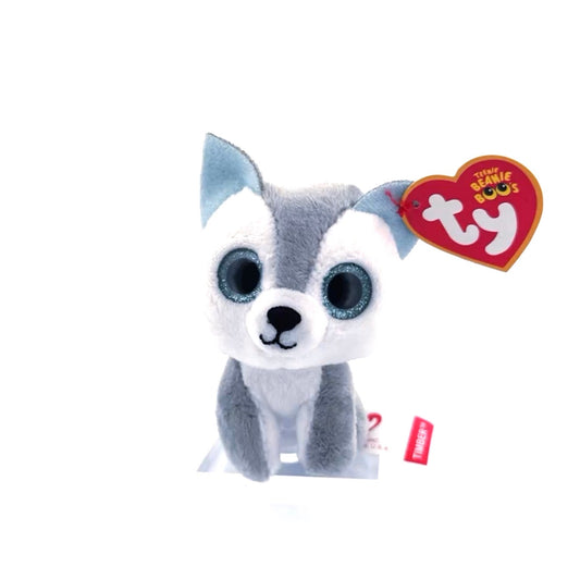 Ty Teenie Beanie Boo's Timber the Wolf Plush