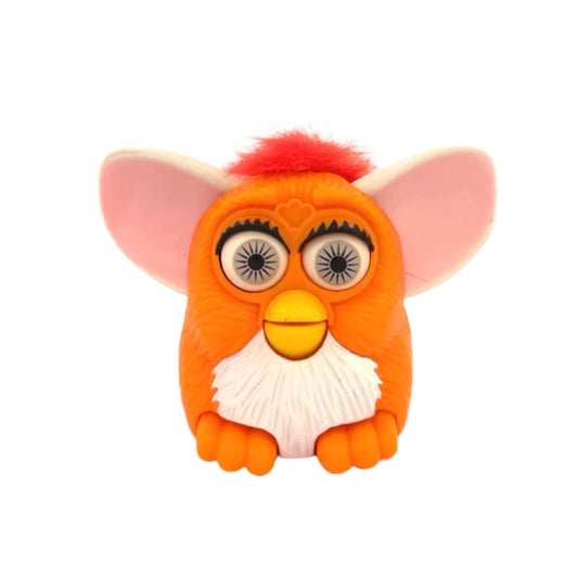 Furby Orange with Red Hair Pre-Loved