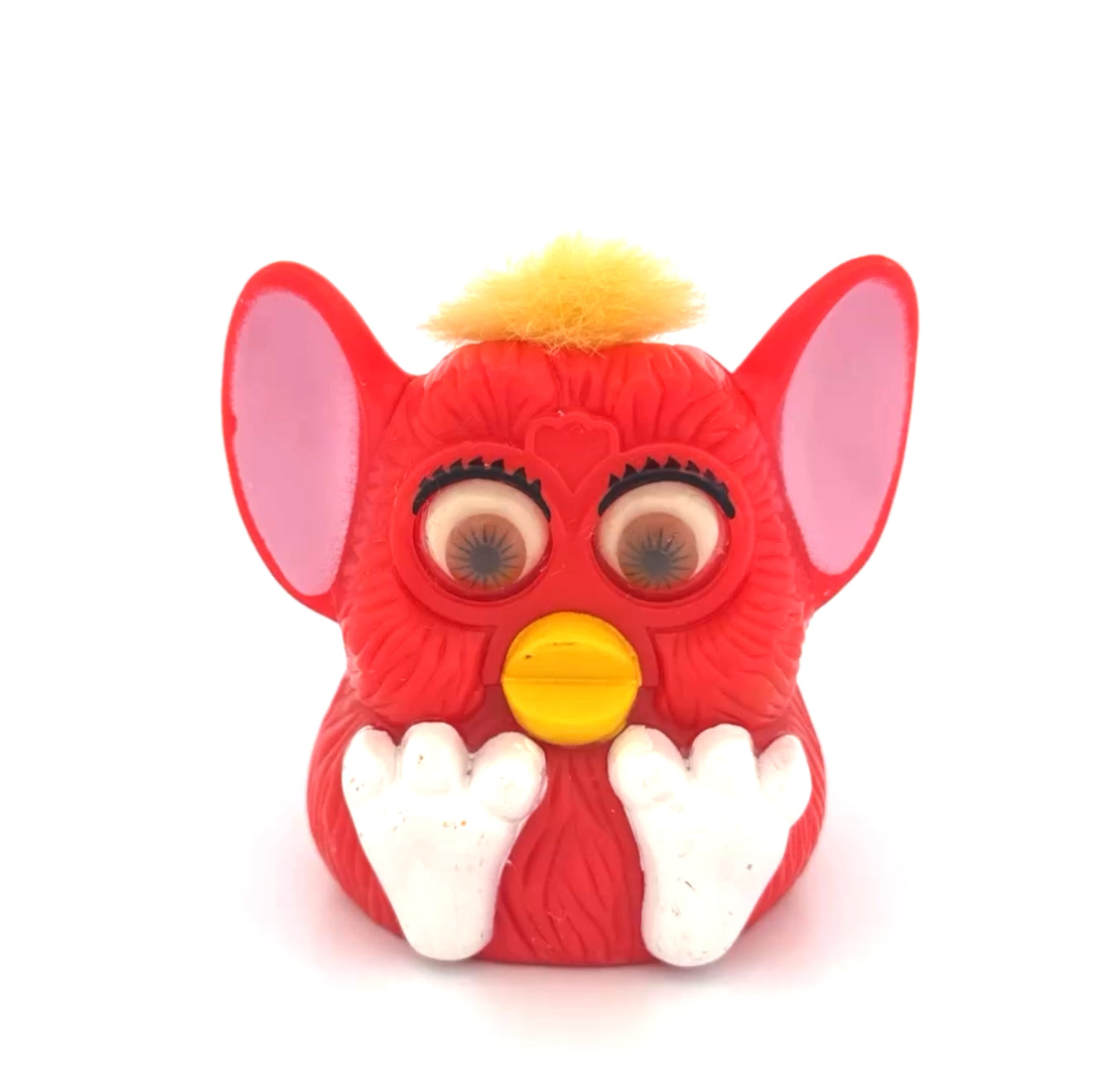 Furby Red with Yellow Hair Pre-Loved