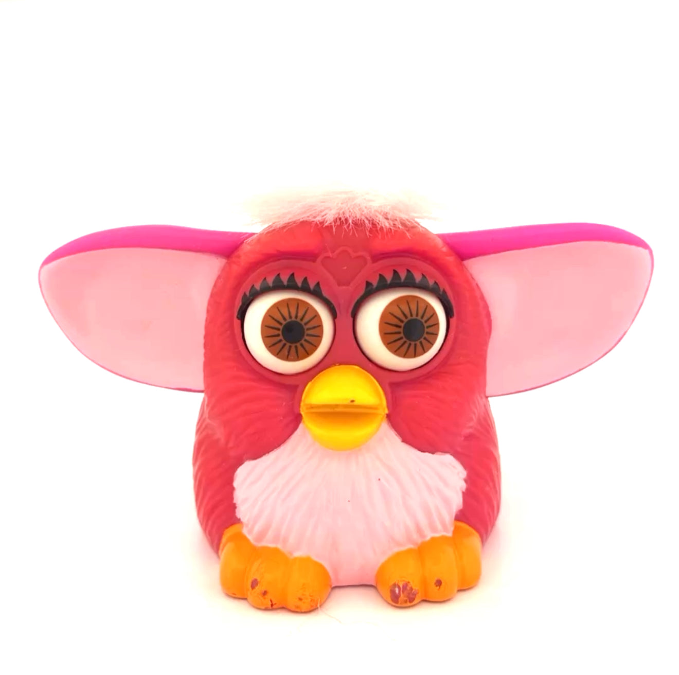 Furby Burgundy with Pink Hair Pre-Loved