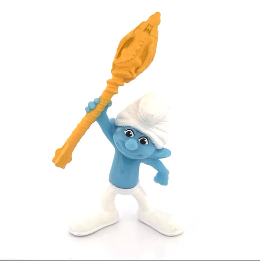 The Smurfs Clumsy Smurf with Trident