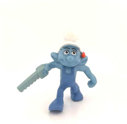 The Smurfs Handy Smurf with Saw