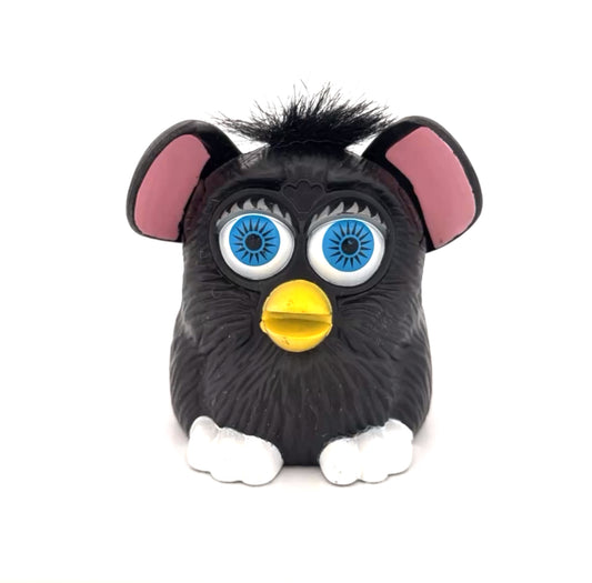 Furby Black with Black Hair Pre-Loved