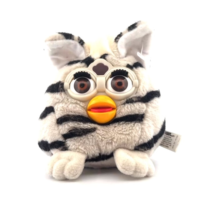 Furby Buddies Gray with Black Stripes Plush