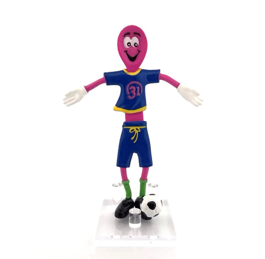 Baskin-Robbins Pinky the Spoon Soccer Bendable Figure