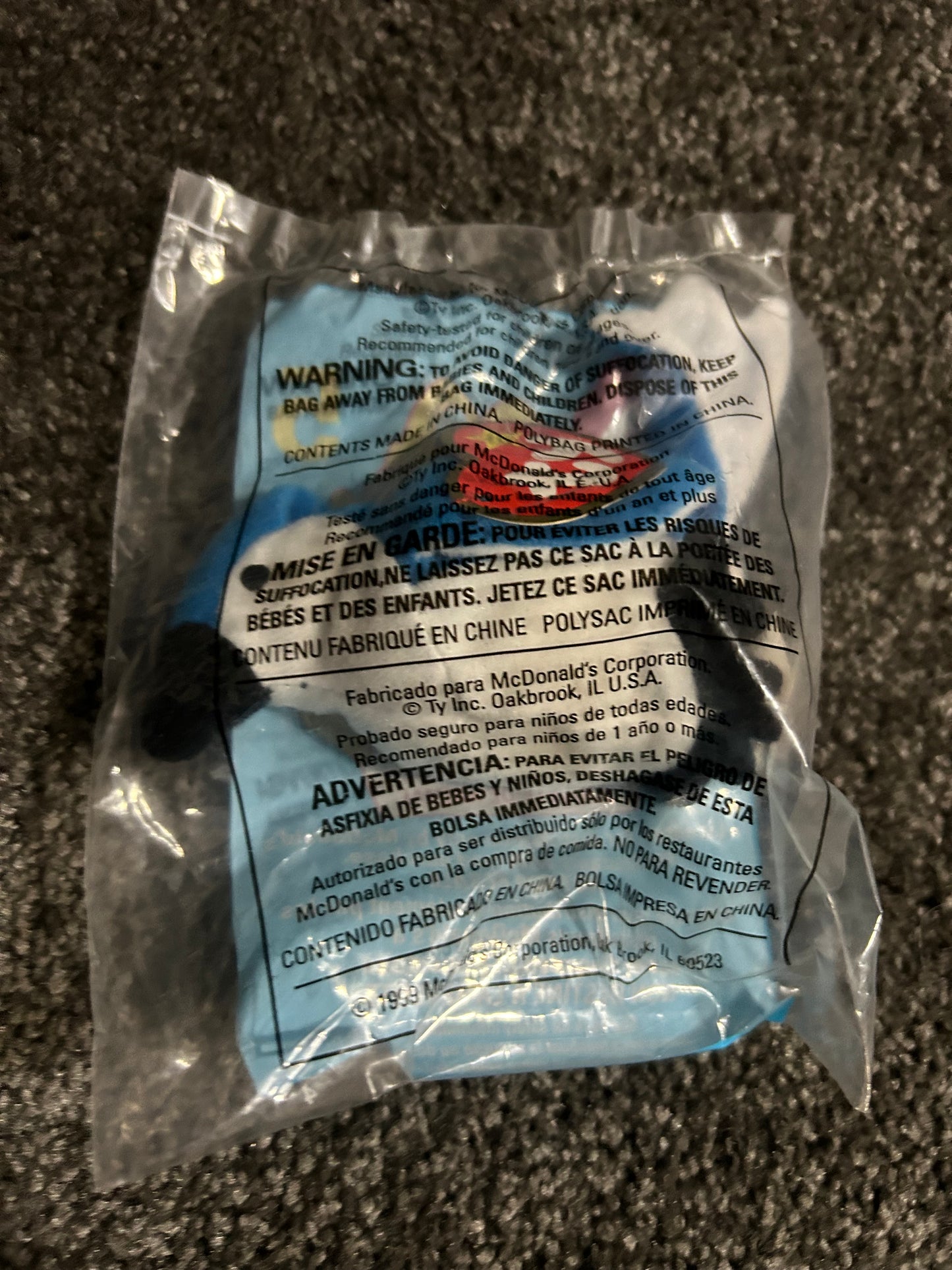 Ty Teenie Beanie Babies Rocket the Blue Jay 5 Sealed